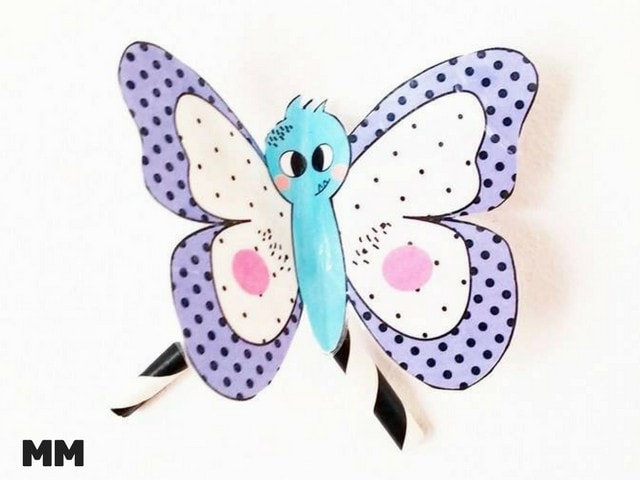 Fliegende Schmetterlinge für Kids * Monstamoons